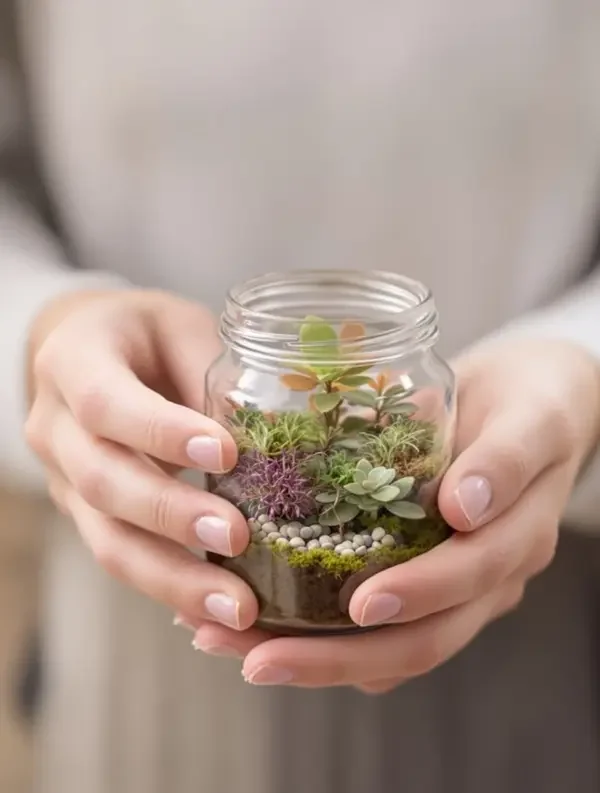 苔藓微景观手作 - 桃花视频 苔藓微景观手作 封面 - 桃花视频